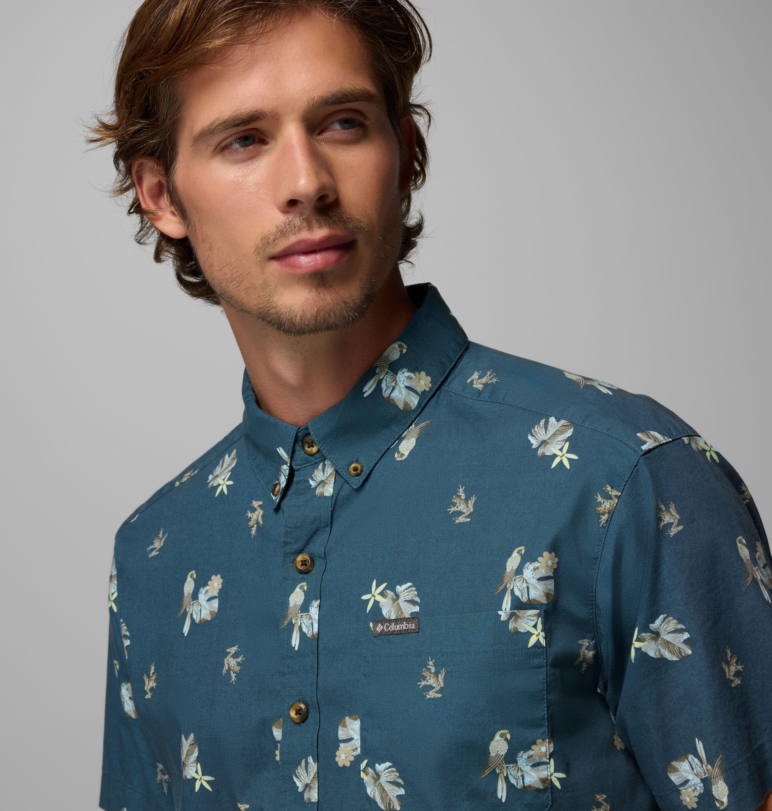 Men's Rapid Rivers Printed Short Sleeve Shirt – Tall 5