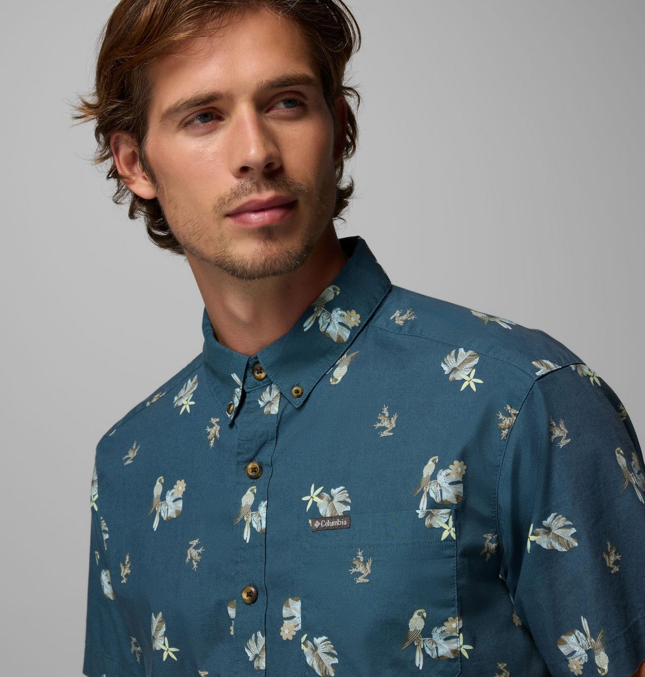 Men's Rapid Rivers™ Printed Short Sleeve Shirt – Tall 5