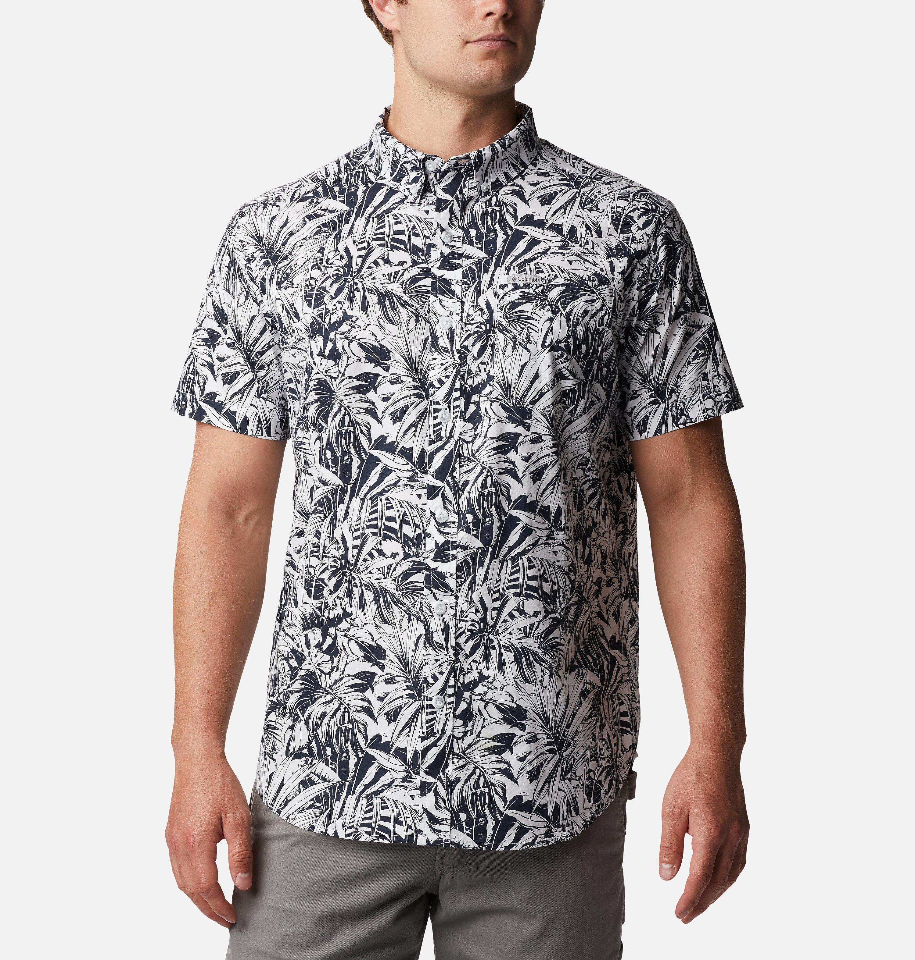 Men's Rapid Rivers Printed Short Sleeve Shirt – Tall 1