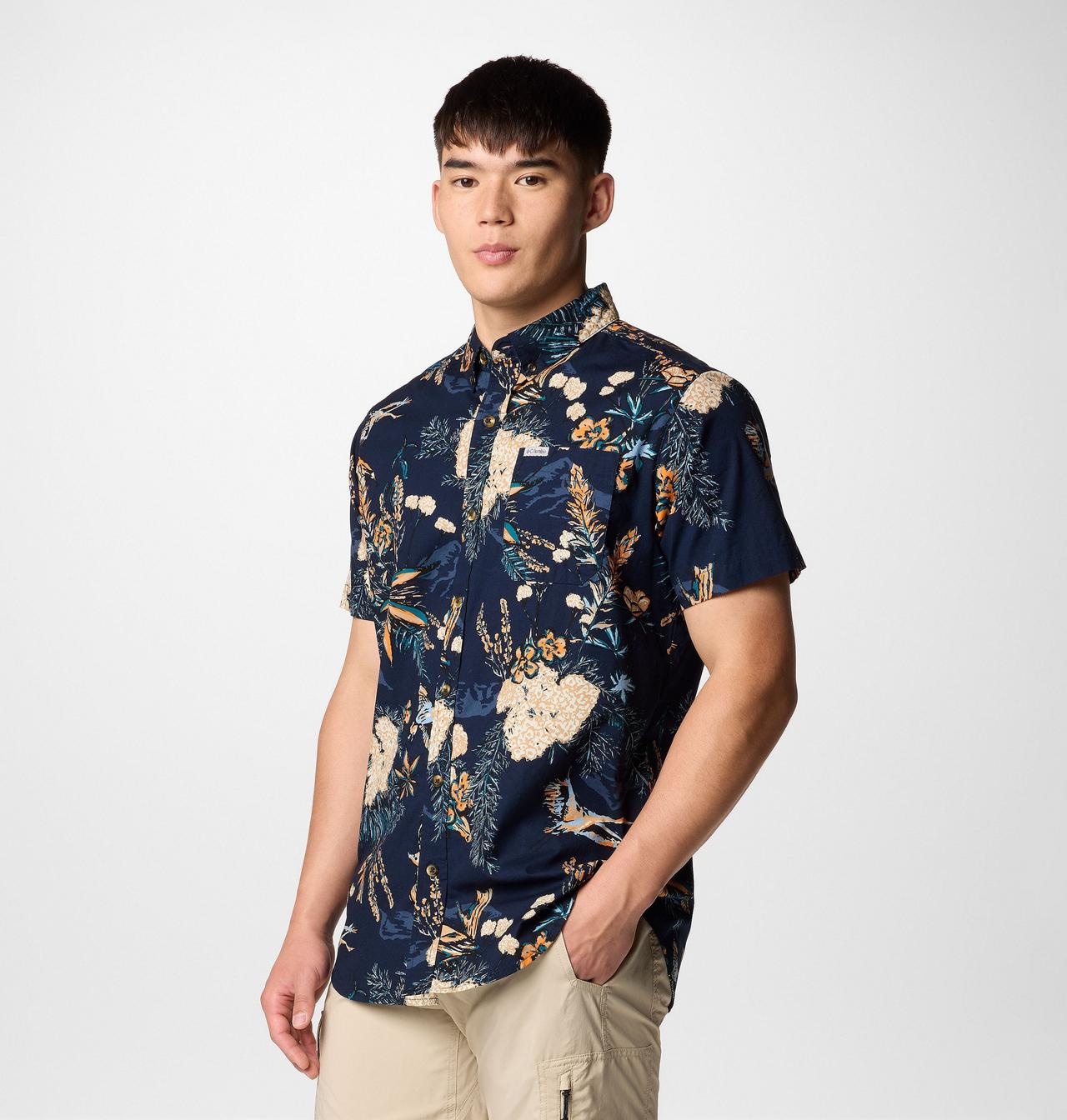 Men's Rapid Rivers™ Printed Short Sleeve Shirt – Tall 4