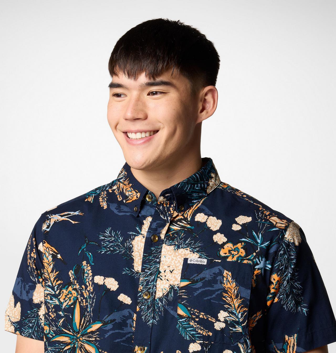 Men's Rapid Rivers™ Printed Short Sleeve Shirt – Tall 5