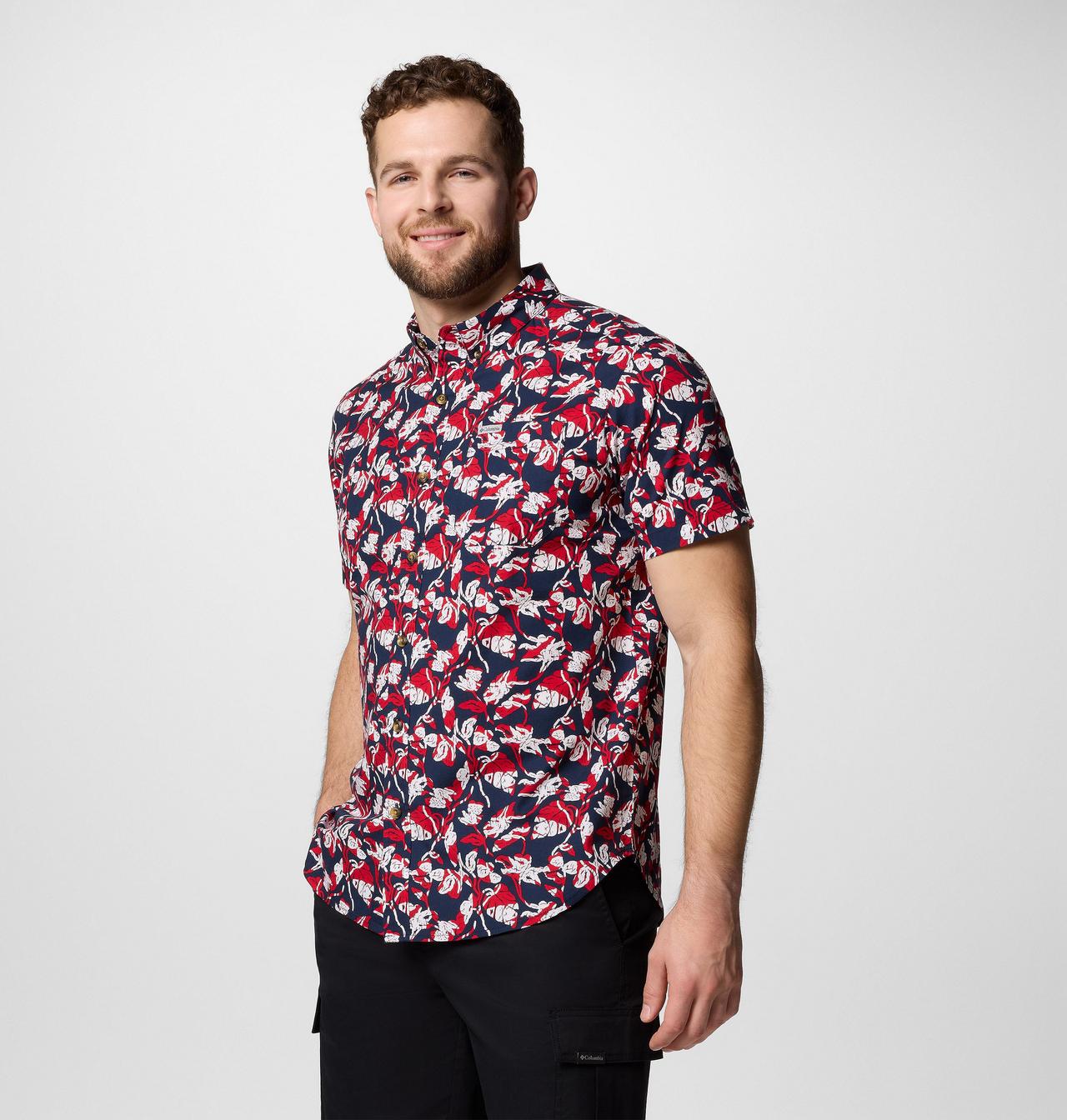 Men's Rapid Rivers™ Printed Short Sleeve Shirt – Tall 4