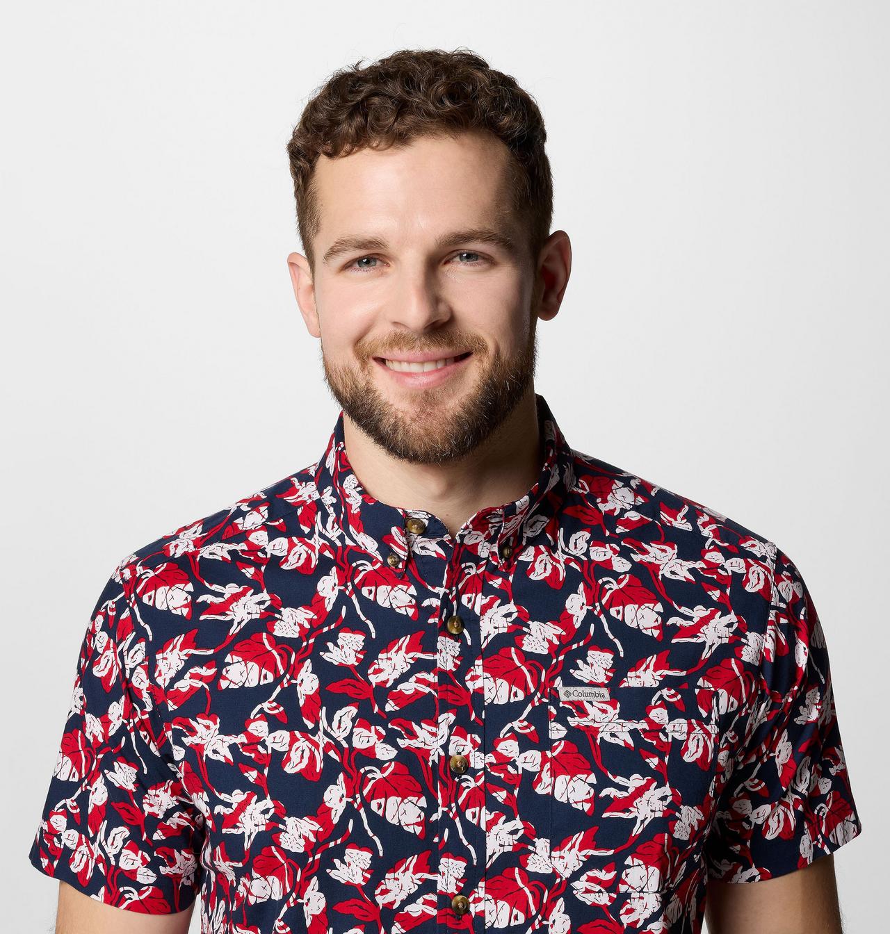 Men's Rapid Rivers™ Printed Short Sleeve Shirt – Tall 5