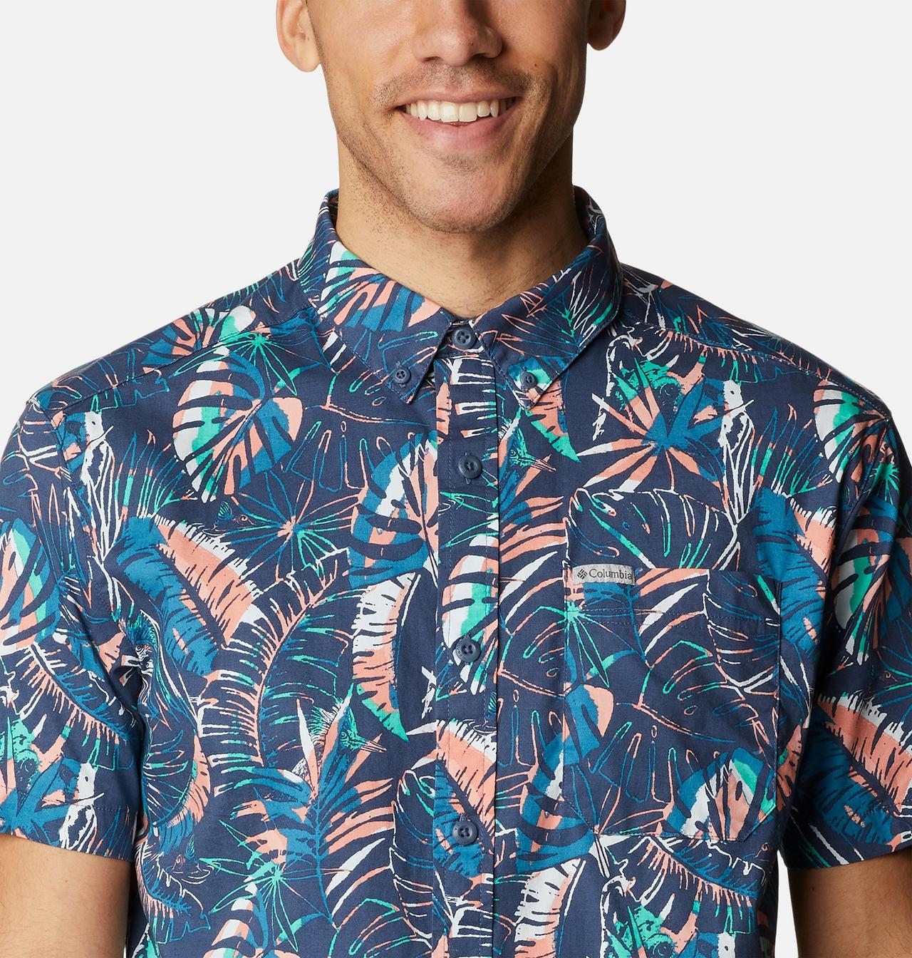 Men's Rapid Rivers™ Printed Short Sleeve Shirt – Tall 4