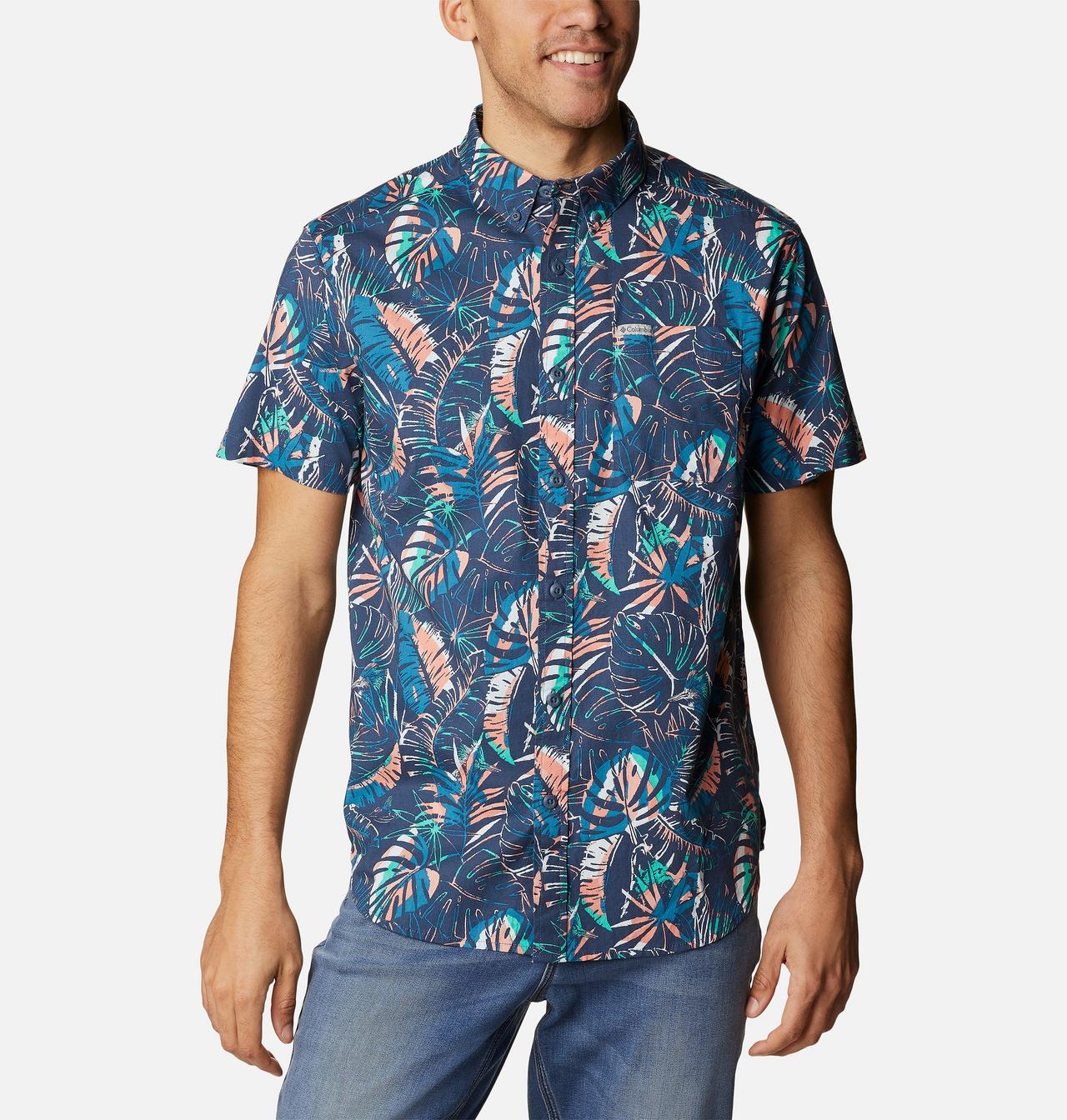 Men's Rapid Rivers™ Printed Short Sleeve Shirt – Tall 1