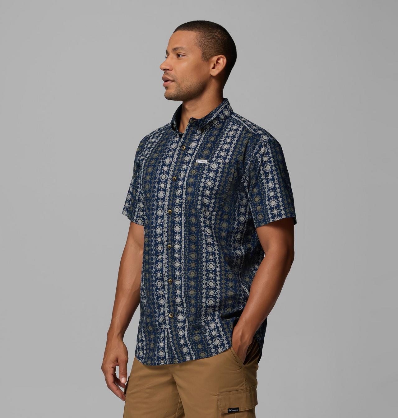 Men's Rapid Rivers™ Printed Short Sleeve Shirt – Tall | 486 | 4XT 4