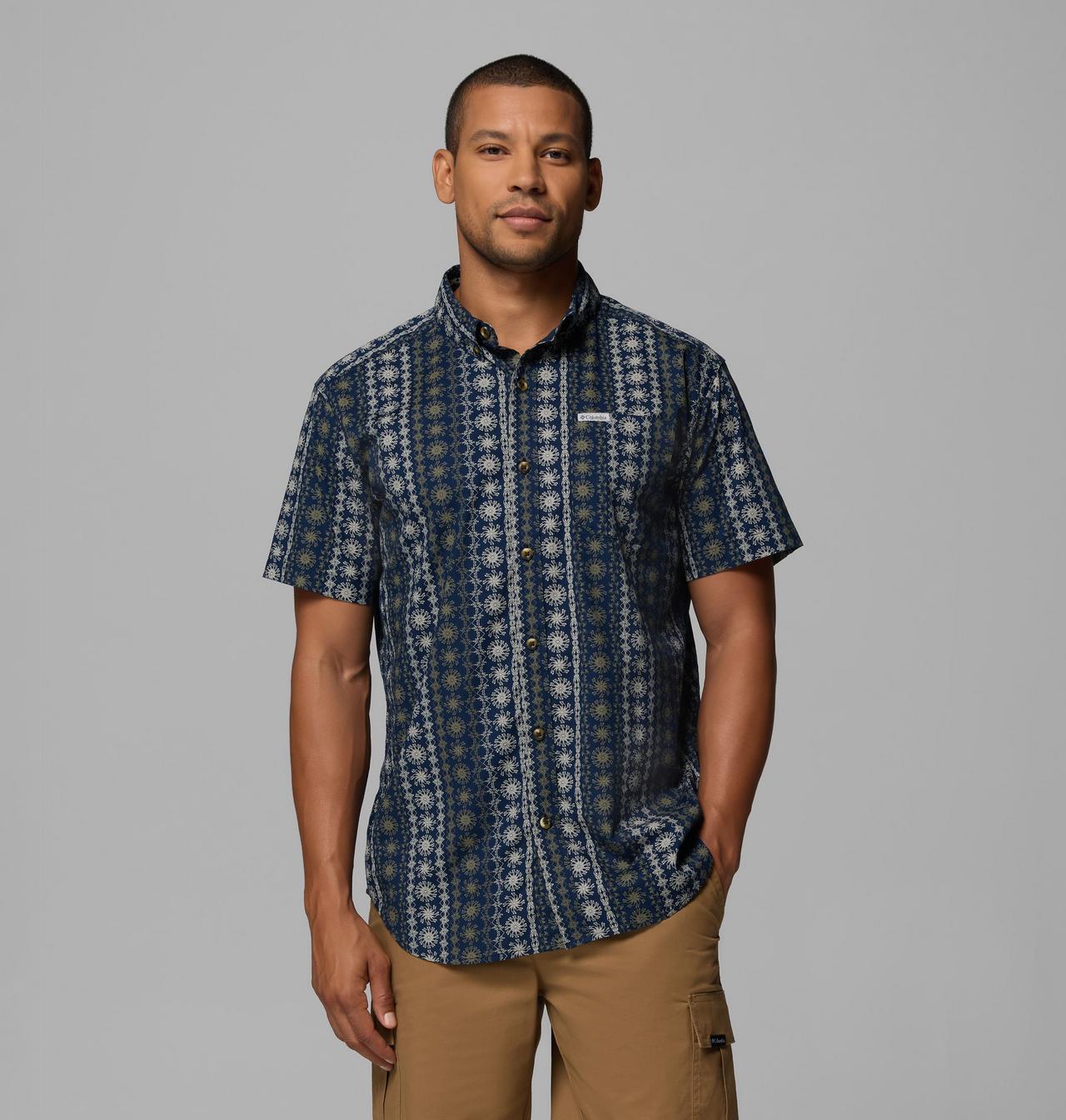 Men's Rapid Rivers™ Printed Short Sleeve Shirt – Tall | 486 | 4XT 1