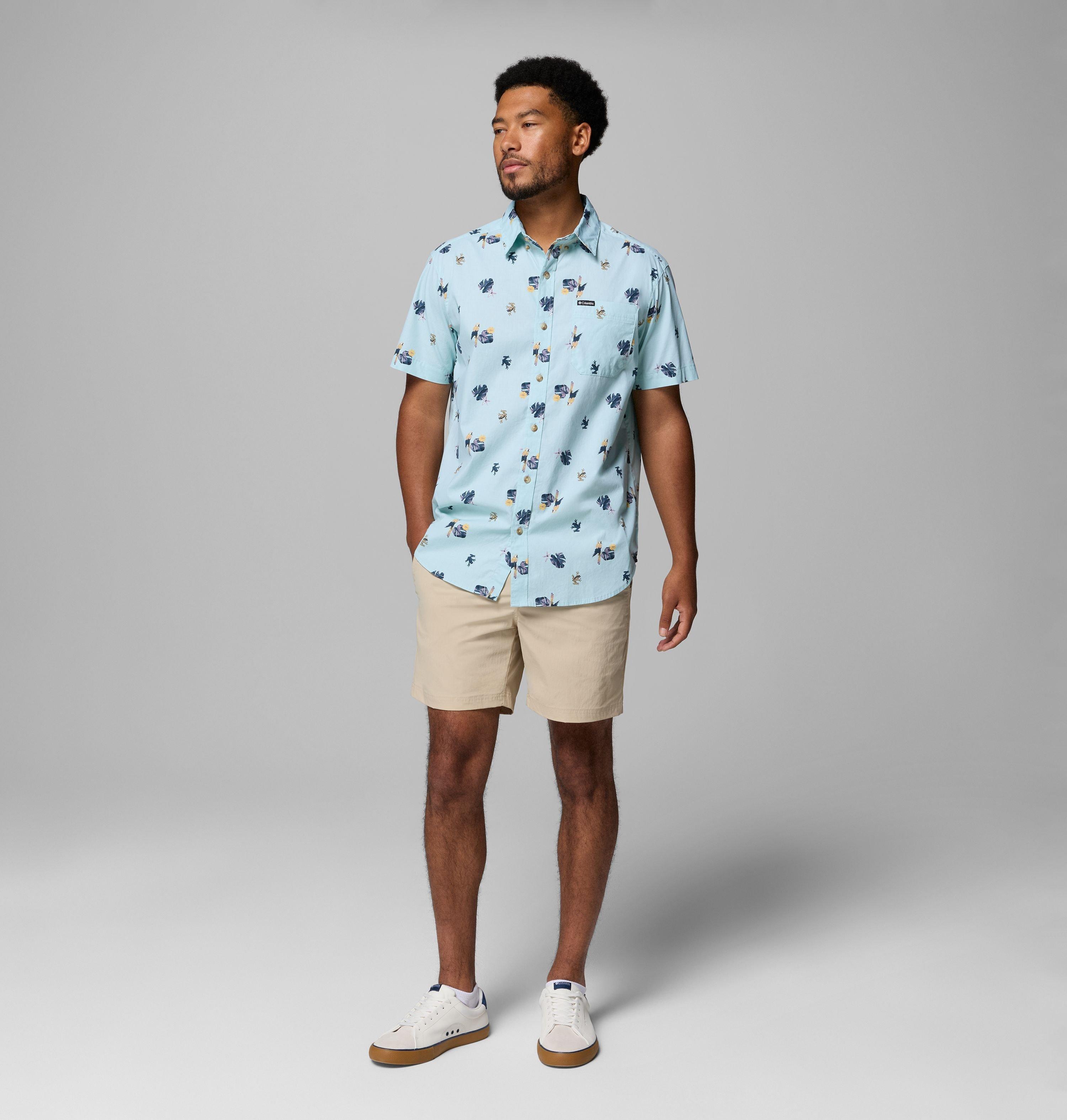 Men's Rapid Rivers Printed Short Sleeve Shirt – Tall | 493 | LT 2