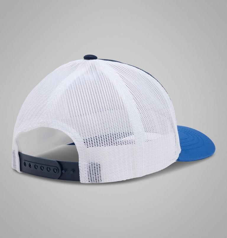 Youth Columbia Snap Back Cap, Color: Collegiate Navy, Mountain Blue, White, image 2