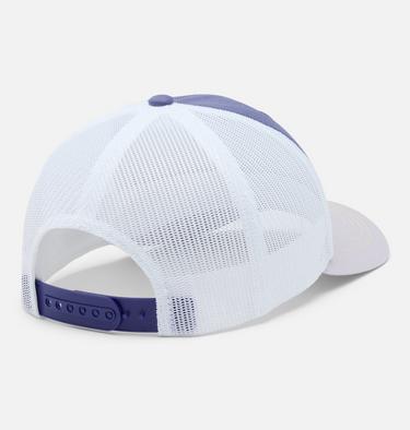 Youth Columbia Snap Back Cap, Color: Stormwatch, Lavender Pearl, White, image 4