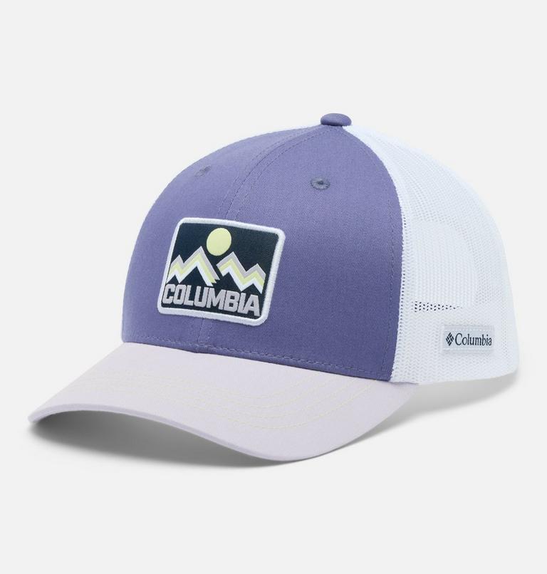 Youth Columbia Snap Back Cap, Color: Stormwatch, Lavender Pearl, White, image 1