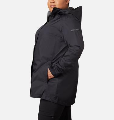 Women&rsquo;s Splash A Little II Rain Jacket - Plus Size, Color: Black, image 3