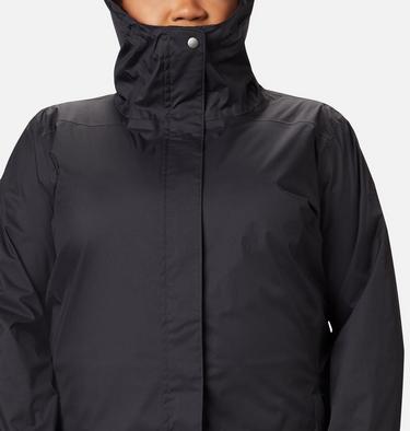 Women&rsquo;s Splash A Little II Rain Jacket - Plus Size, Color: Black, image 4