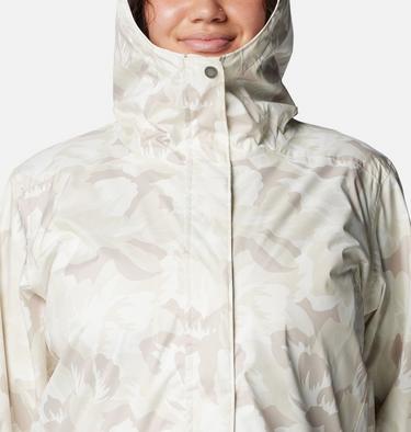 Women&rsquo;s Splash A Little II Rain Jacket - Plus Size, Color: Dark Stone Peonies Print, image 12