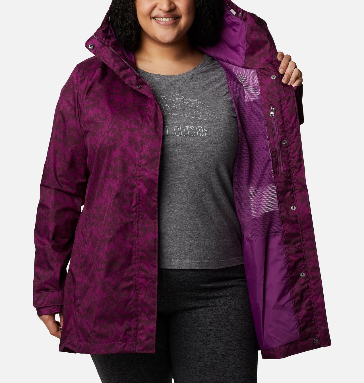 Women’s Splash A Little™ II Rain Jacket - Plus Size 5
