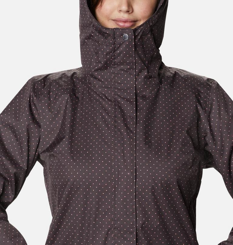 Women's Splash A Little II Jacket, Color: Timber Spacey Dots Print, image 4