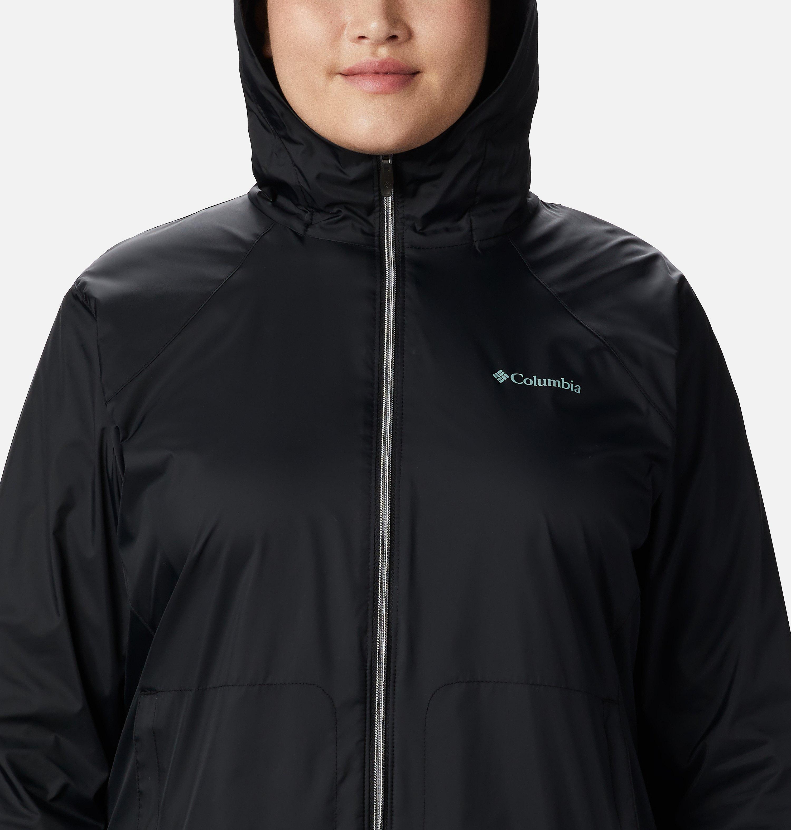 Women’s Switchback Lined Long Jacket - Plus Size 4