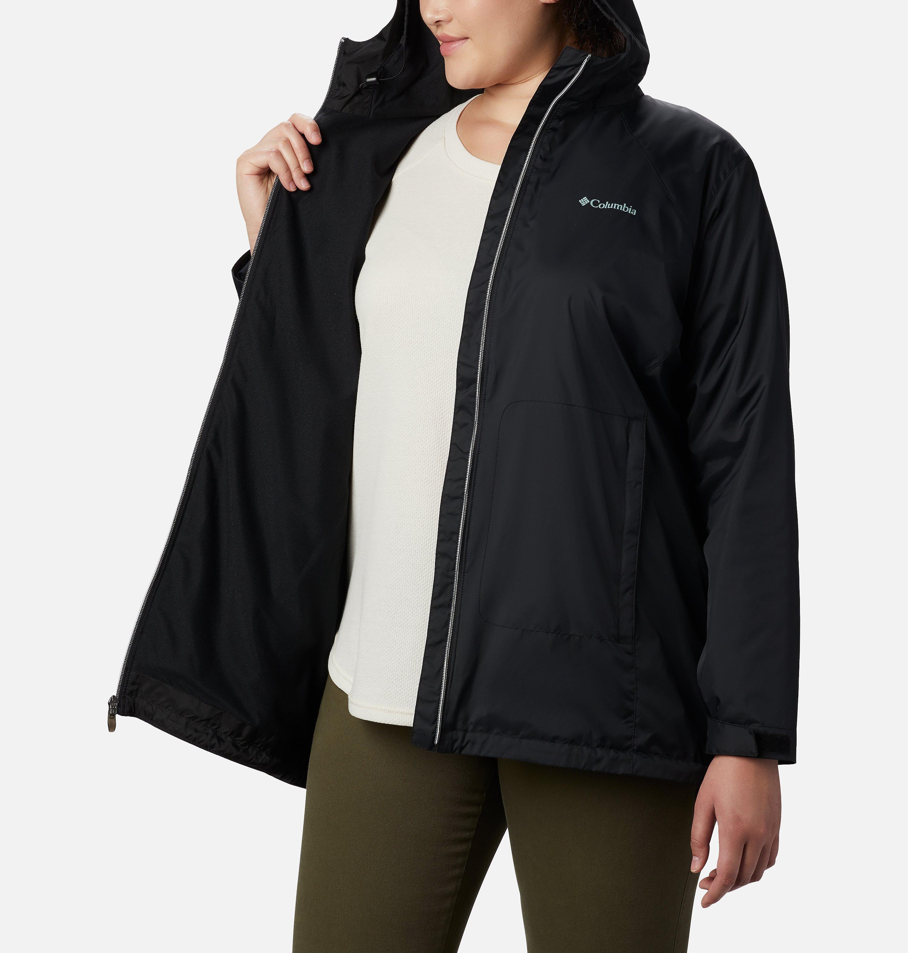 Women’s Switchback Lined Long Jacket - Plus Size 5