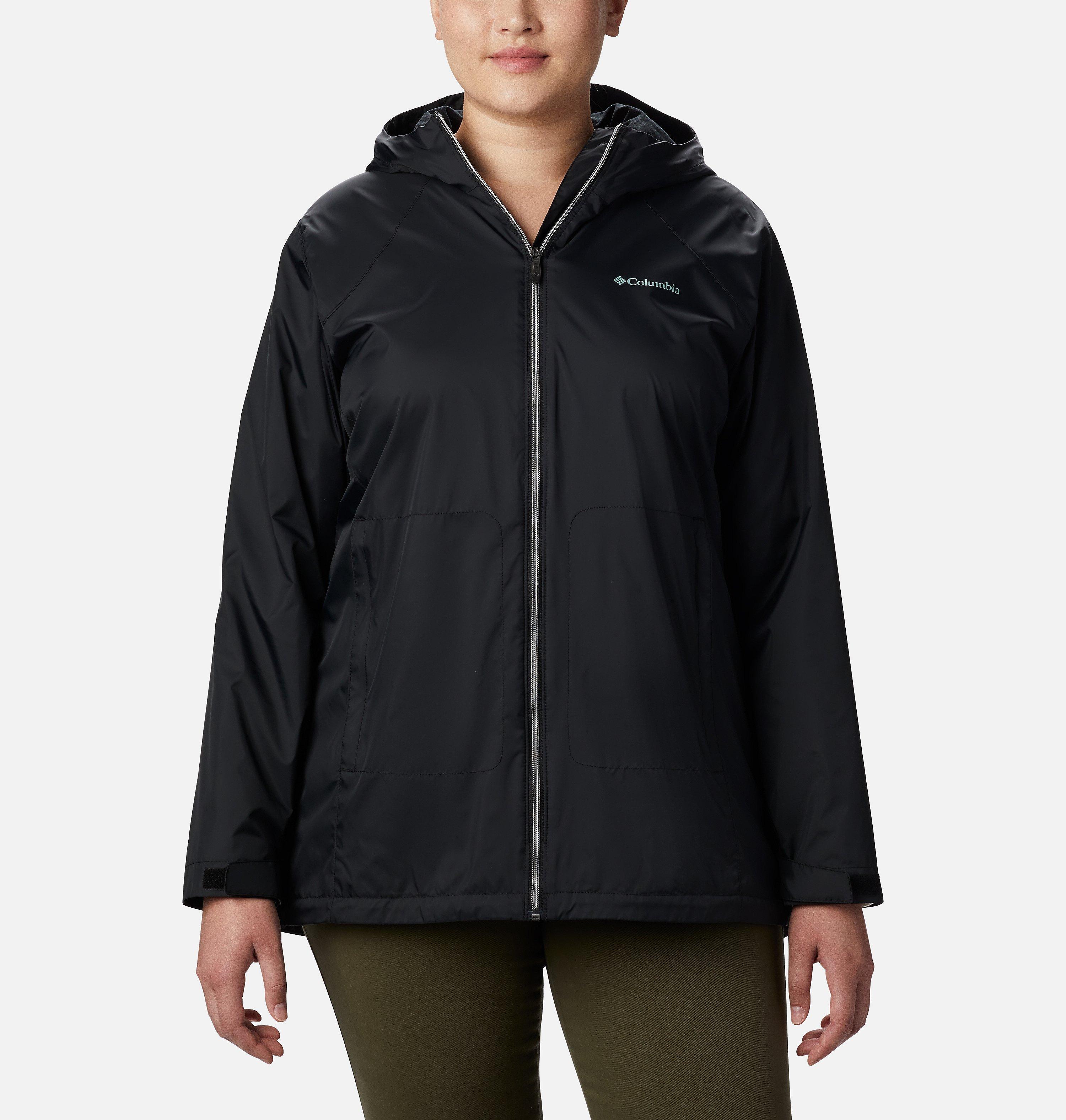 Women’s Switchback Lined Long Jacket - Plus Size 1