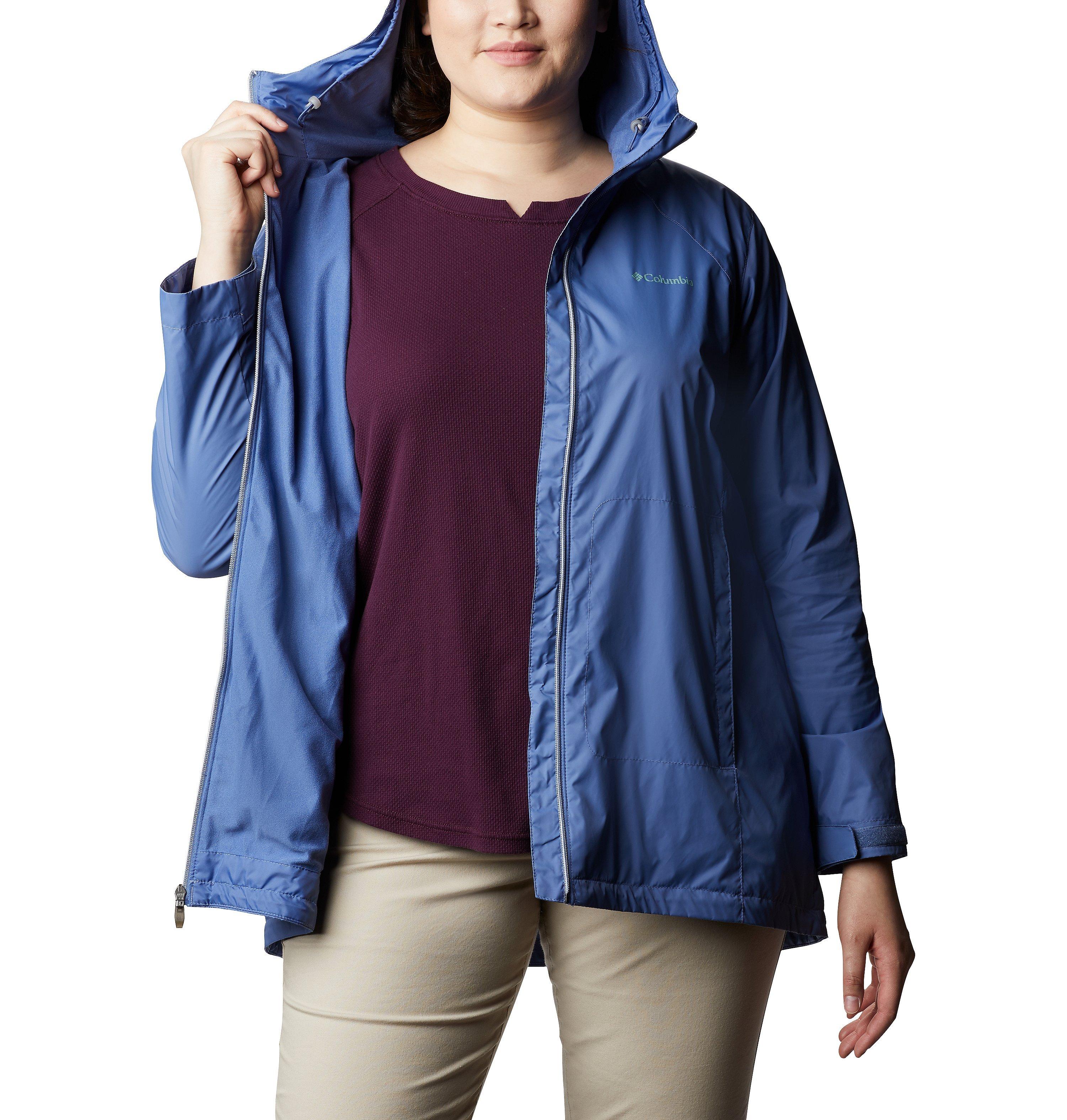 Women’s Switchback Lined Long Jacket - Plus Size 5