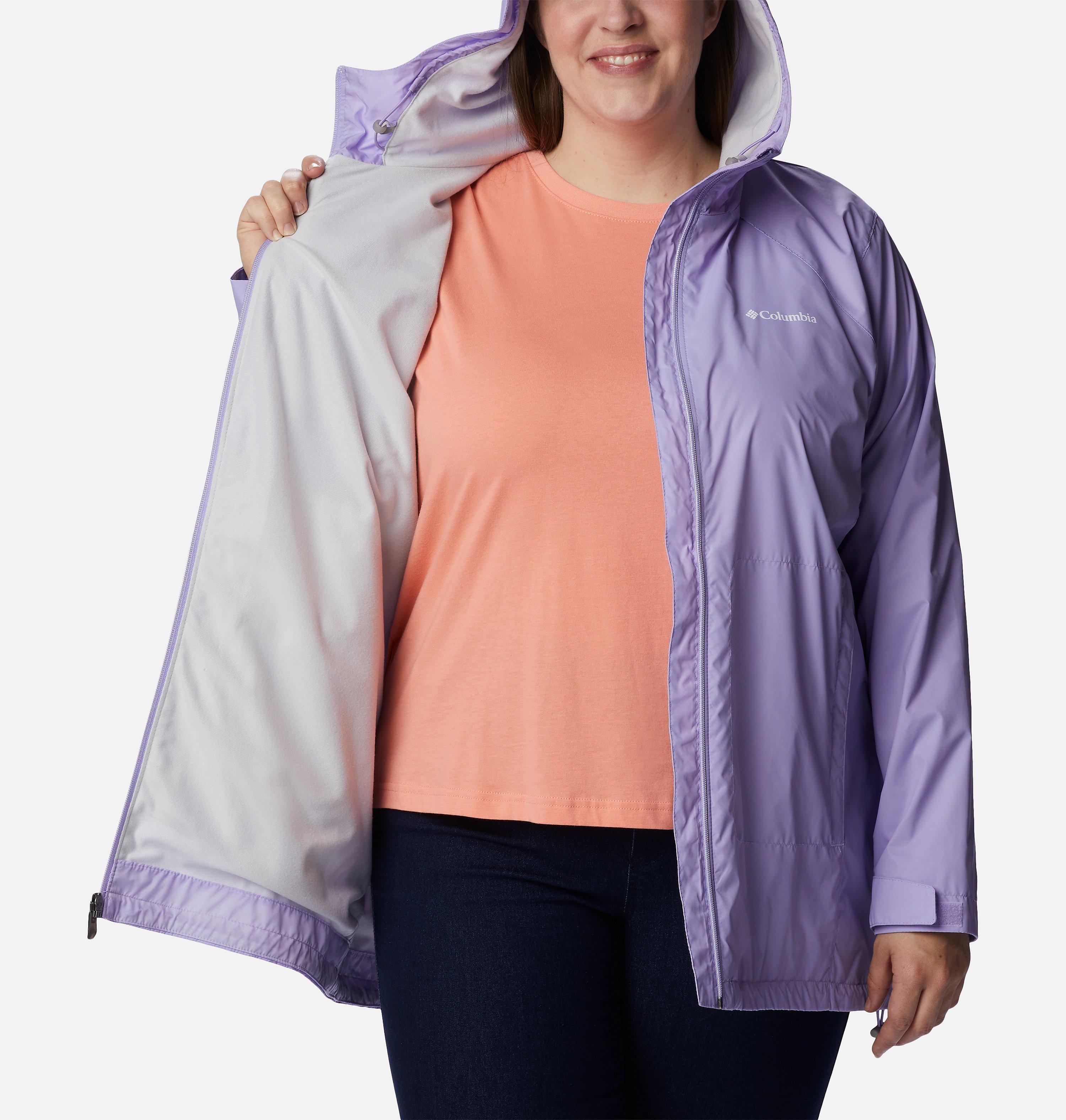 Women’s Switchback Lined Long Jacket - Plus Size 5