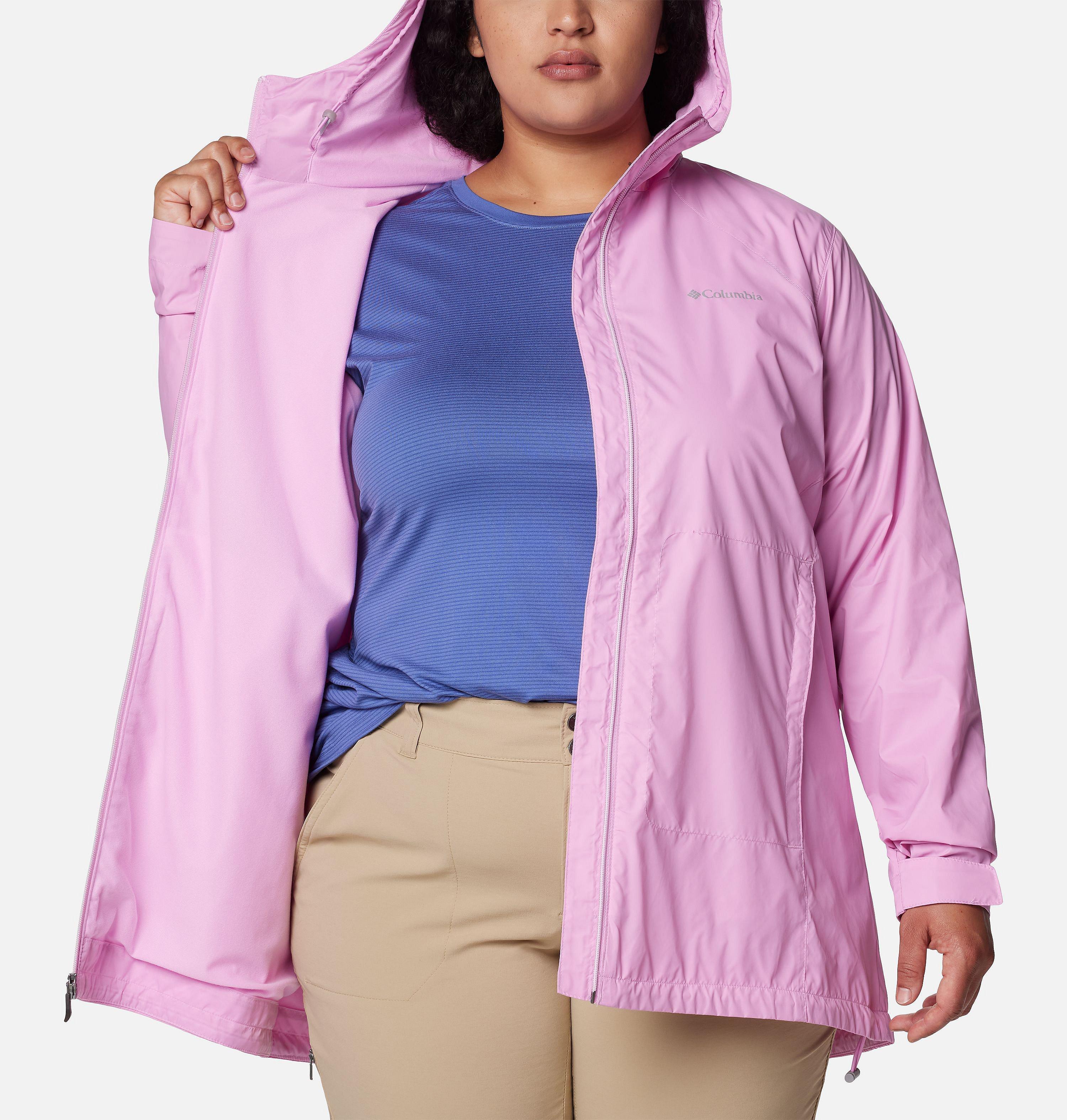 Women’s Switchback Lined Long Jacket - Plus Size 5