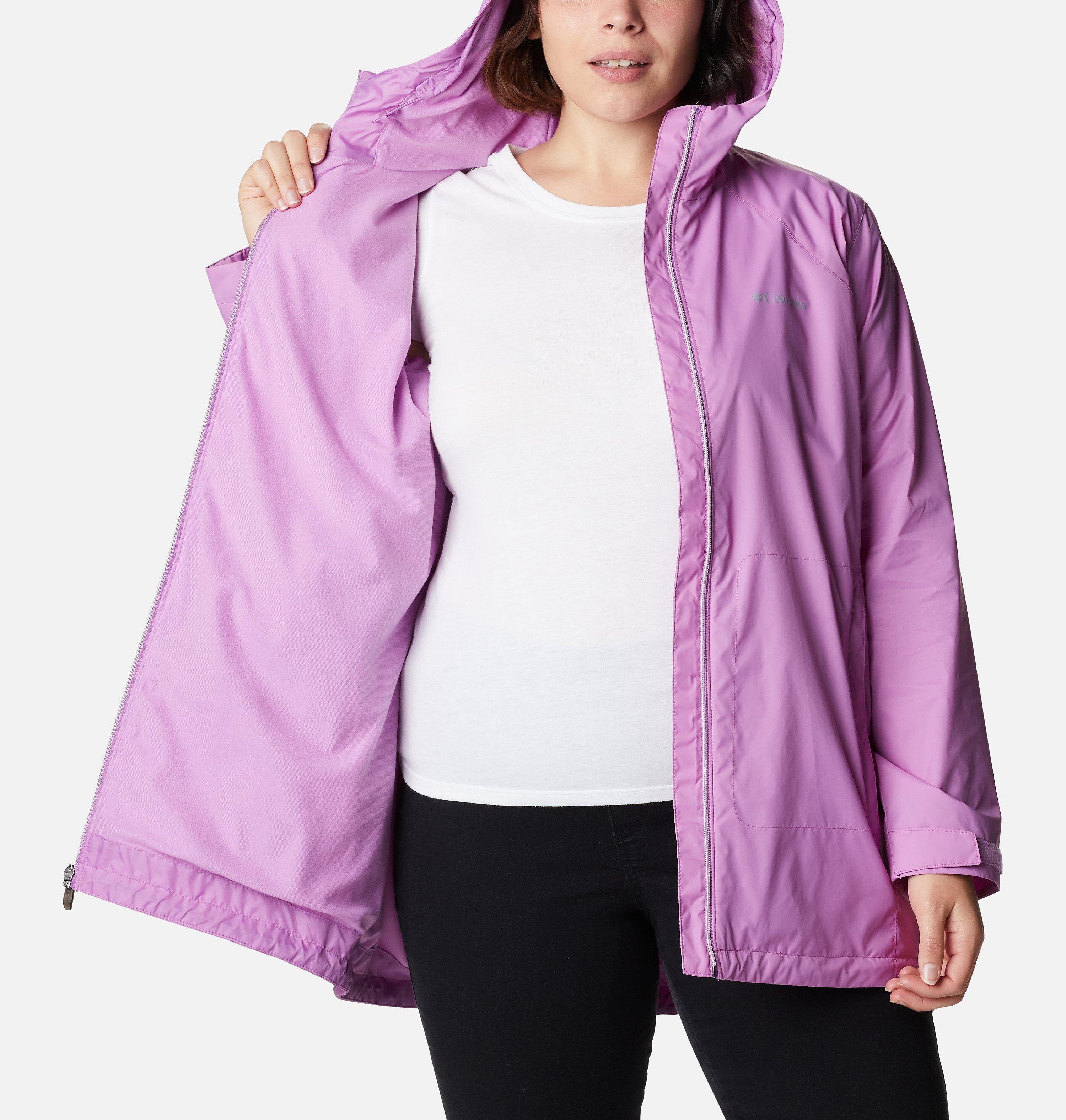 Women’s Switchback Lined Long Jacket - Plus Size 5