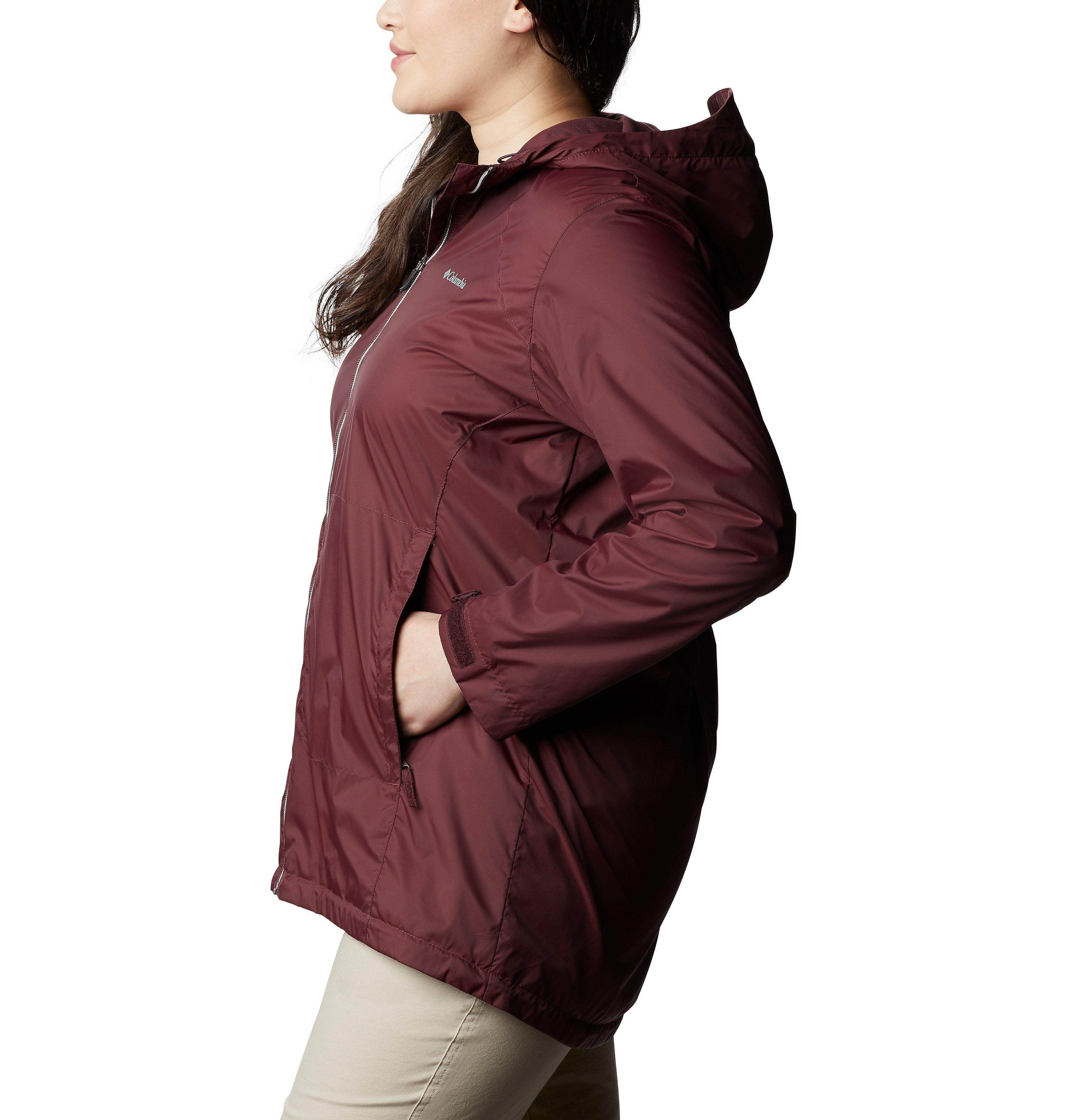 Women’s Switchback Lined Long Jacket - Plus Size 3