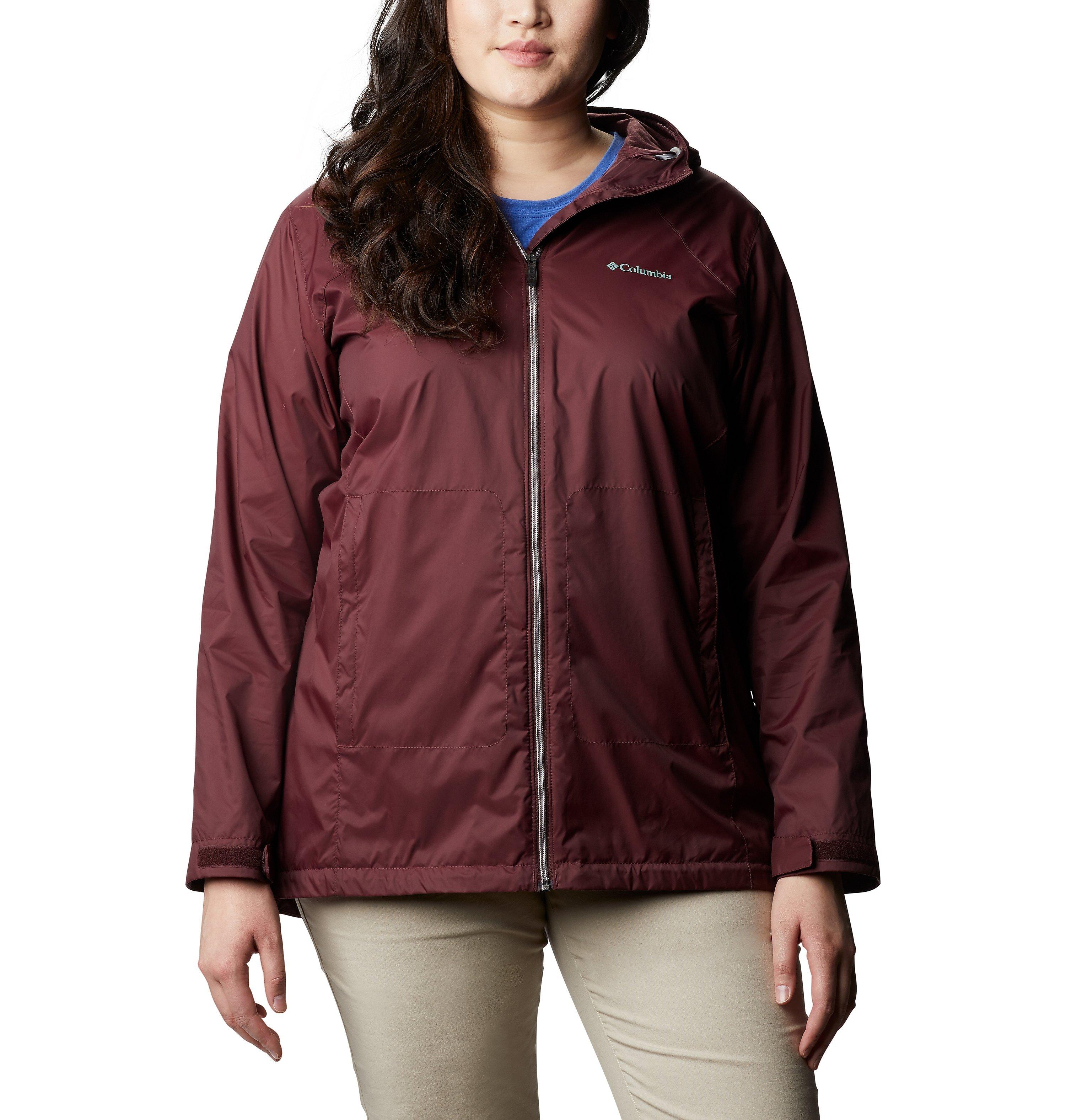 Women’s Switchback Lined Long Jacket - Plus Size 1