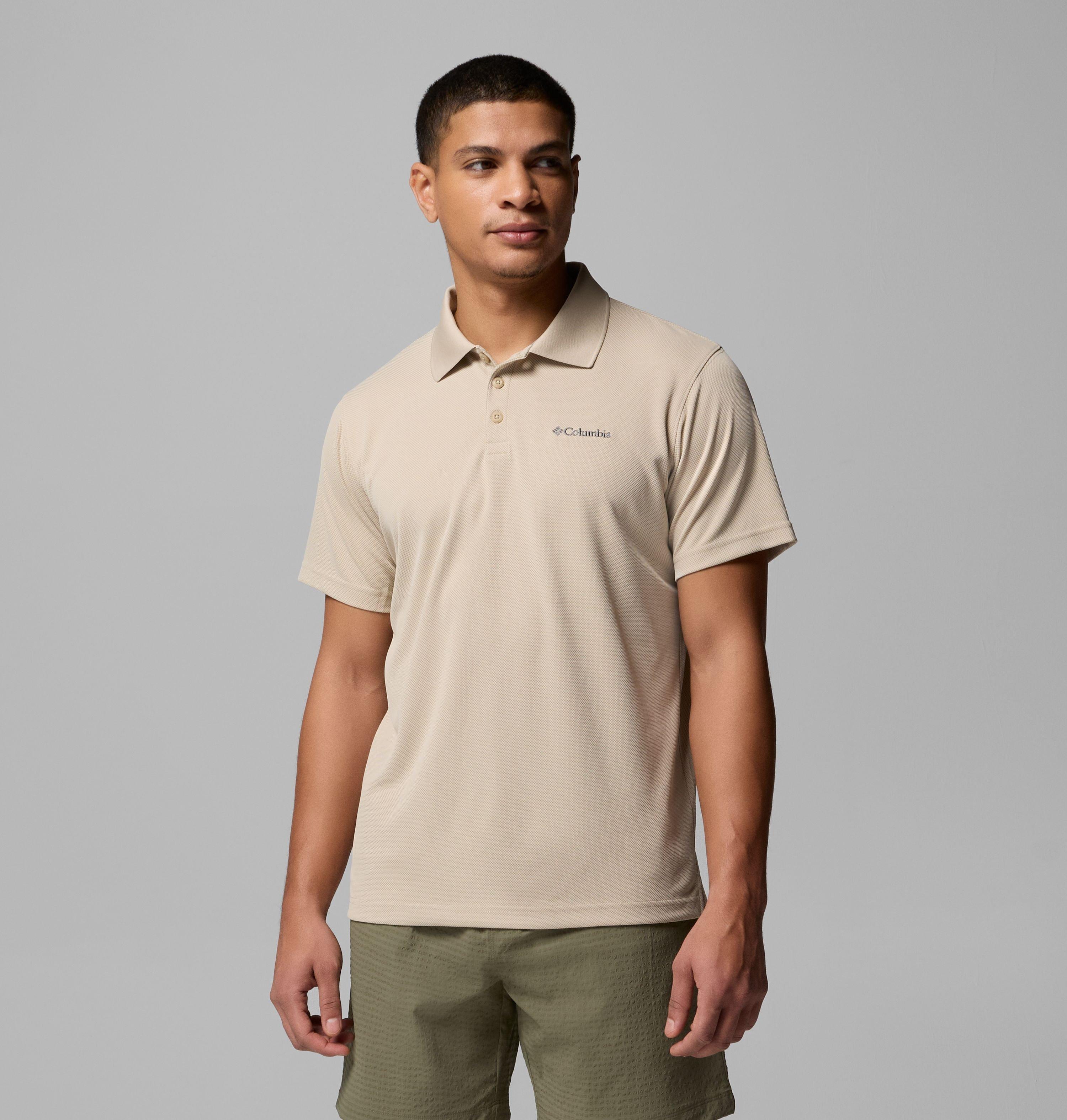 Columbia Sportswear Men's Brown Columbia - ’S Utilizer™ Polo - Ancient Fossil Medium