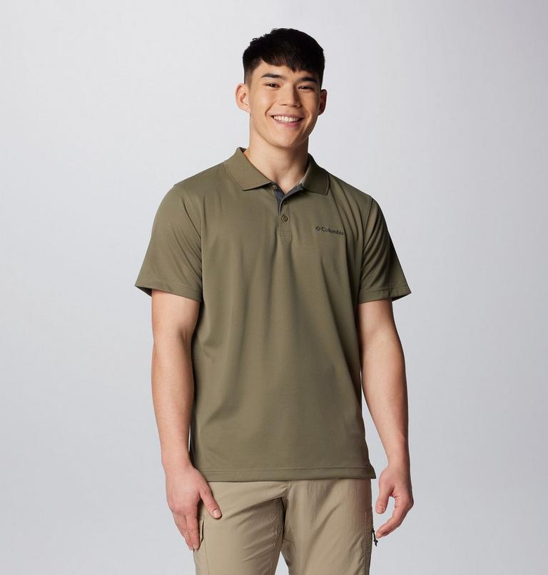 Polo Utilizer para hombre, Color: Stone Green, image 1