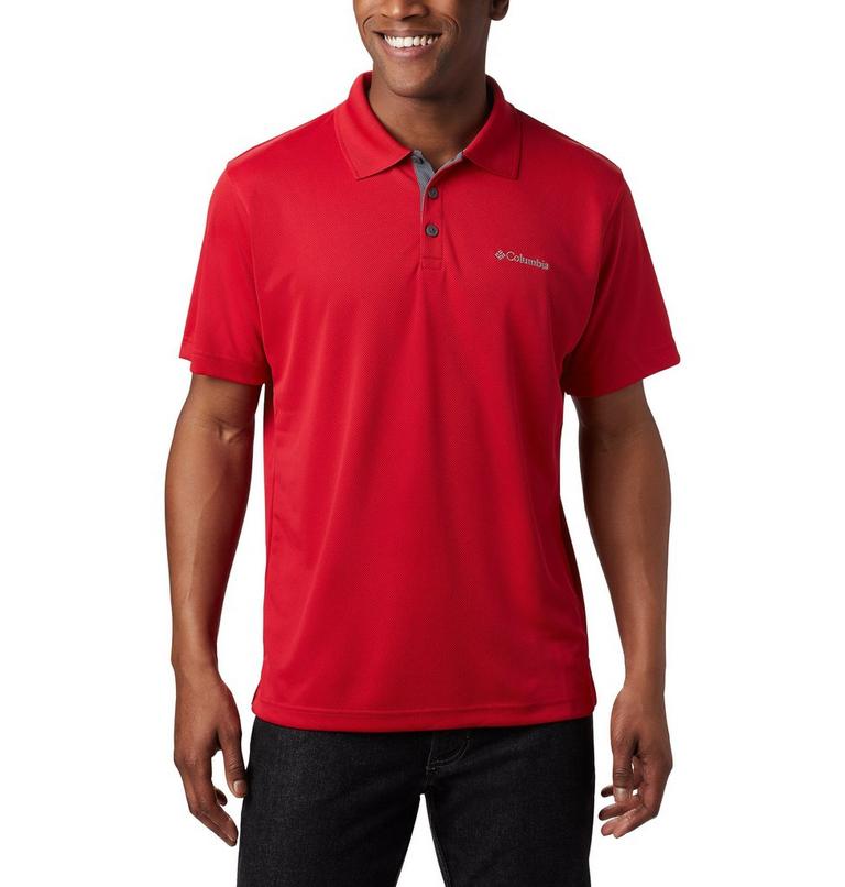 Men&rsquo;s Utilizer Polo, Color: Mountain Red, image 1
