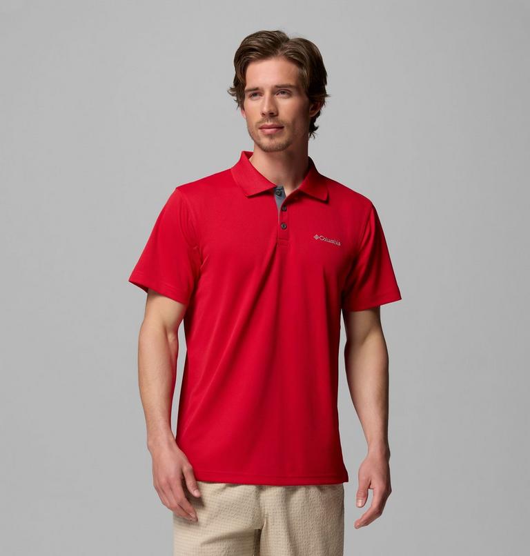 Men&rsquo;s Utilizer Polo, Color: Mountain Red, image 1