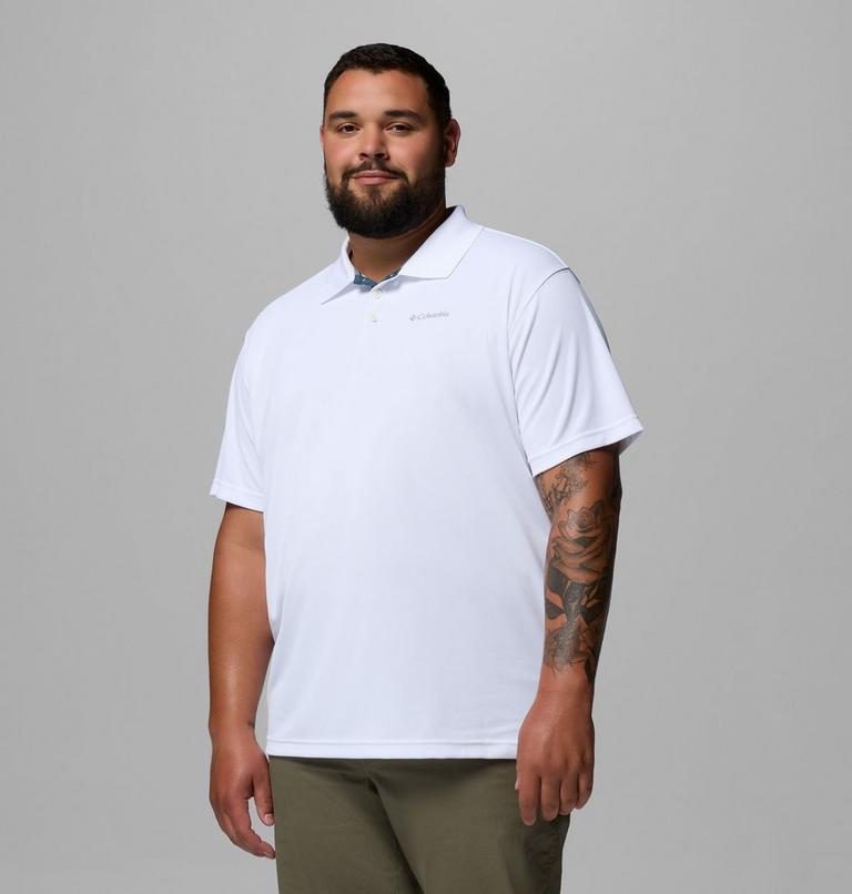 Men&rsquo;s Utilizer Technical Polo - Extended Size, Color: White, image 4