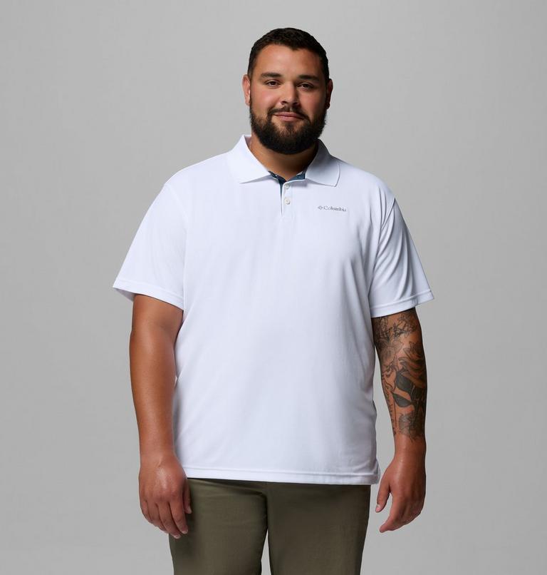 Men&rsquo;s Utilizer Technical Polo - Extended Size, Color: White, image 1