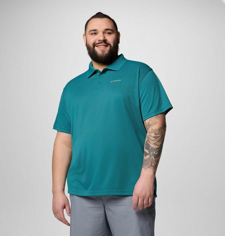Men’s Utilizer Technical Polo - Extended Size, Color: River Blue, image 4