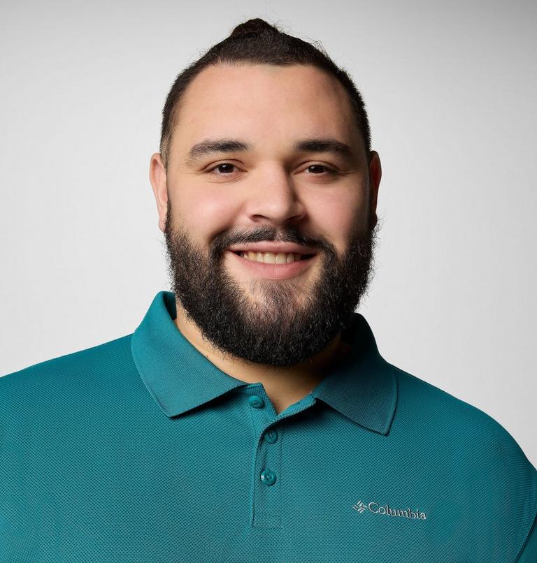 Men’s Utilizer Technical Polo - Extended Size, Color: River Blue, image 5