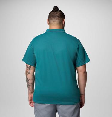 Men’s Utilizer Technical Polo - Extended Size, Color: River Blue, image 7