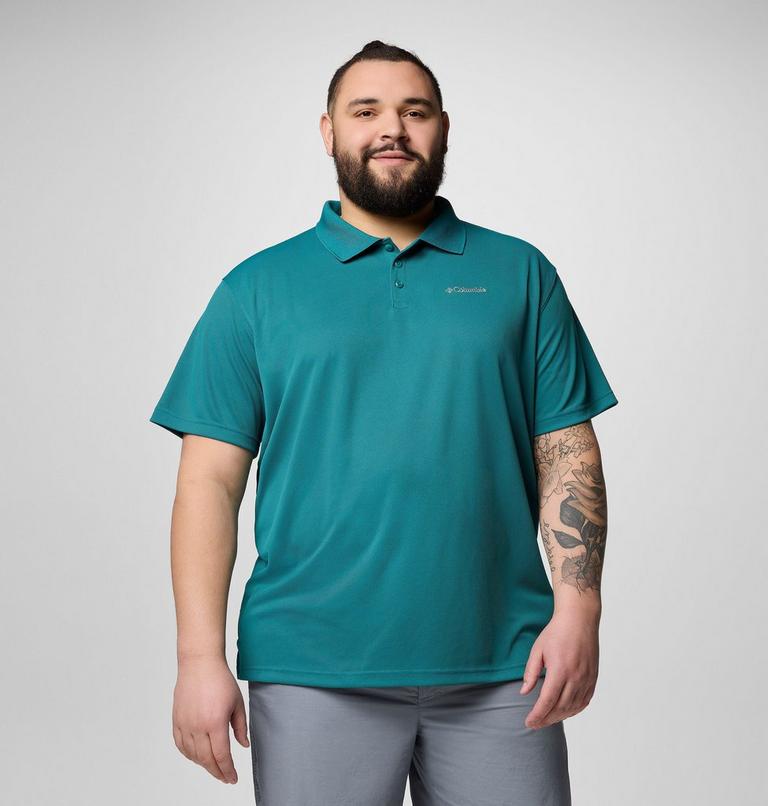 Men’s Utilizer Technical Polo - Extended Size, Color: River Blue, image 1
