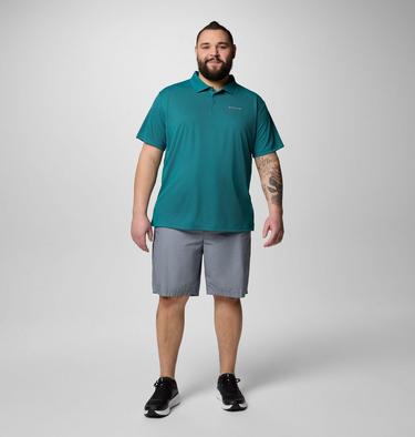 Men’s Utilizer Technical Polo - Extended Size, Color: River Blue, image 4