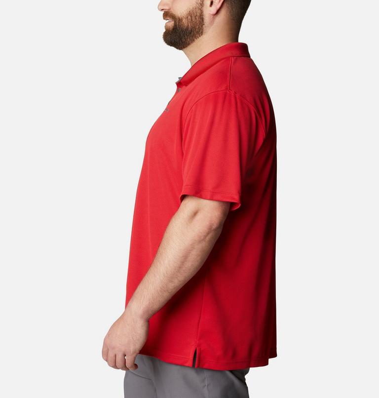 Men&rsquo;s Utilizer Technical Polo - Extended Size, Color: Mountain Red, image 3