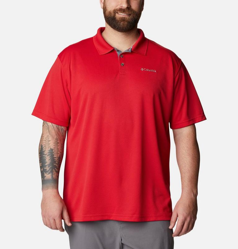 Men&rsquo;s Utilizer Technical Polo - Extended Size, Color: Mountain Red, image 1