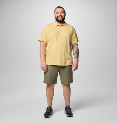 Men’s Utilizer Technical Polo - Extended Size, Color: Sand Dune, image 2