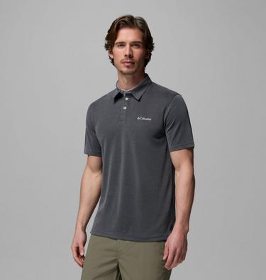 Men's Nelson Point Polo, Color: Shark, image 4