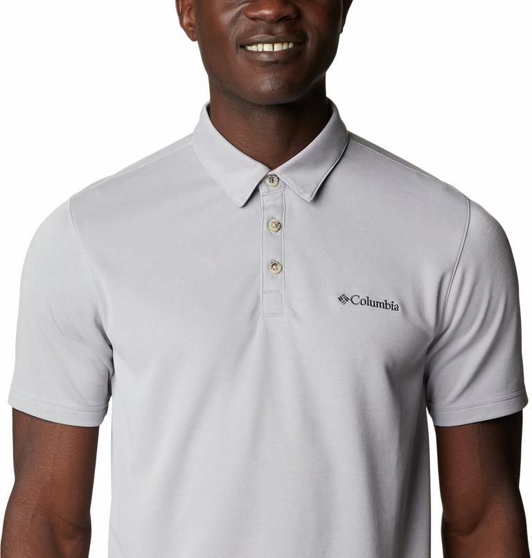 Polo Nelson Point para hombre, Color: Columbia Grey, image 4