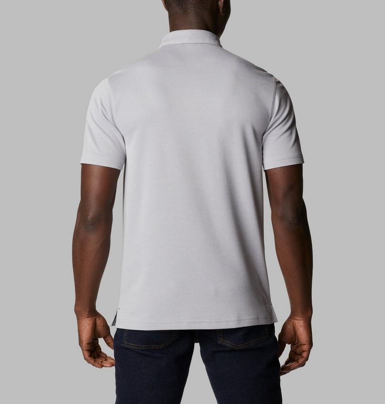 Men's Nelson Point Polo, Color: Columbia Grey, image 2