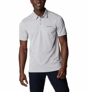 Men's Nelson Point Polo, Color: Columbia Grey, image 1