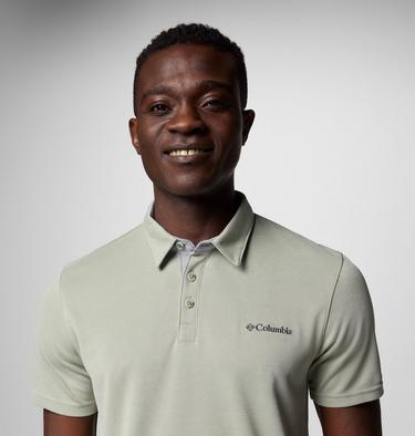 Men's Nelson Point Polo, Color: Safari, image 4