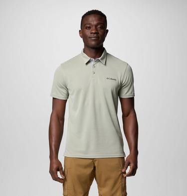 Men's Nelson Point Polo, Color: Safari, image 1