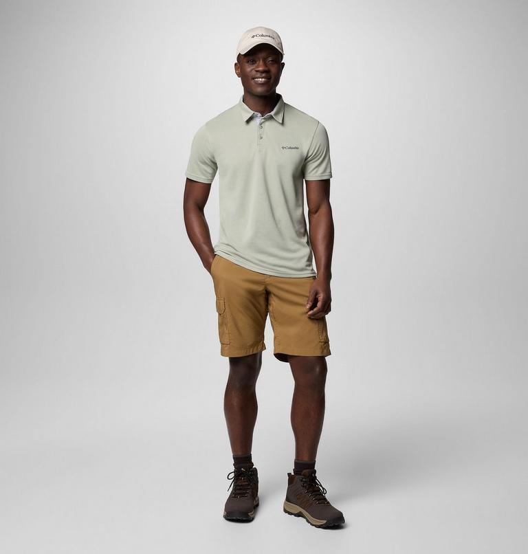 Men's Nelson Point Polo, Color: Safari, image 2